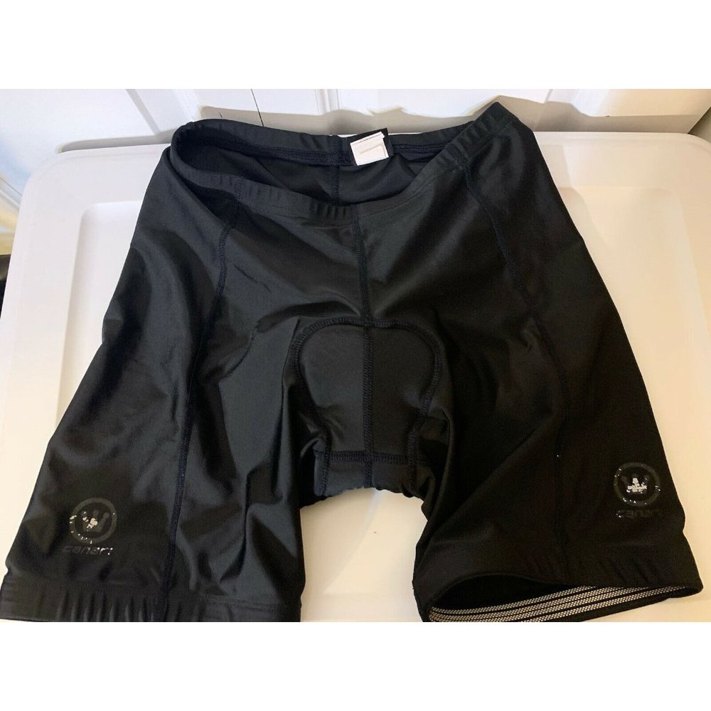 Canari~ Cycling Men's S Padded Bike Shorts‎ Black
